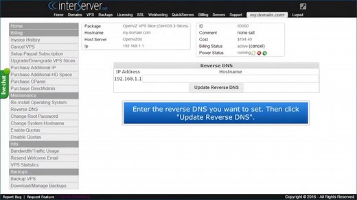 How to Add PTR Record