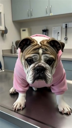 Dog scared to be at the vet:( #dog