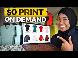 Start a Print on Demand Store with $0 Today! (Step by step full course)
