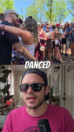 💍✨ This is how you do a music festival proposal!