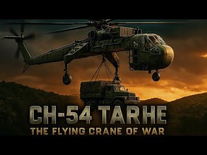🚁Sikorsky CH-54 Tarhe – The Skycrane That Lifted Armies