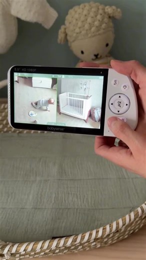 Babysense on Instagram: "Because your baby’s safety is never optional.⁠ Full HD split-screen viewing, 360° pan, tilt, and zoom keep your baby in sight. Add comforting sounds, soft lights, and a secure non-Wi-Fi system for true peace of mind.⁠ ⁠ 👉 Invest in safer, calmer nights with Babysense.⁠ 🔗 https://www.babysensemonitors.com/⁠ ⁠ 🎥 lifeatolddenehouse⁠ ⁠ ⁠ #Babysense #PeaceOfMind #ParenthoodMadeEasier #parenthood #babies #babyregistry⁠"