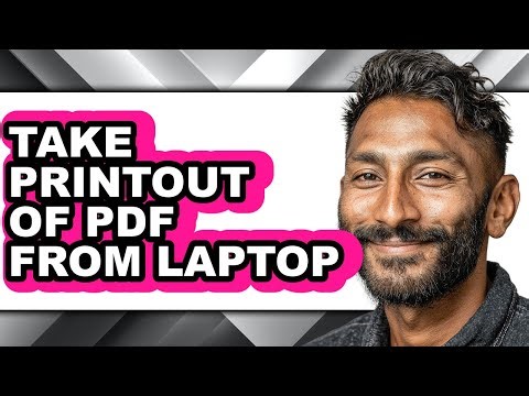 How to Take Printout of Pdf from Laptop (updated)