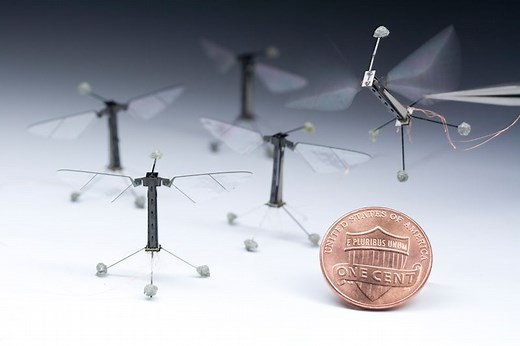 RoboBees: Autonomous Flying Microrobots