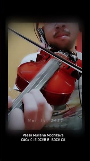 Pavazha Malli Violin Cover ( Notes Included) - Sai Abhyankkar #shorts