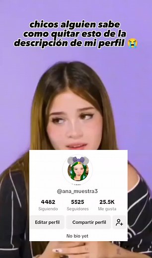 Problema con perfil en TikTok: 'No bio yet'. ¡Ayúdame!