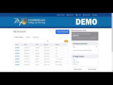 How to Order Books and Access eBooks