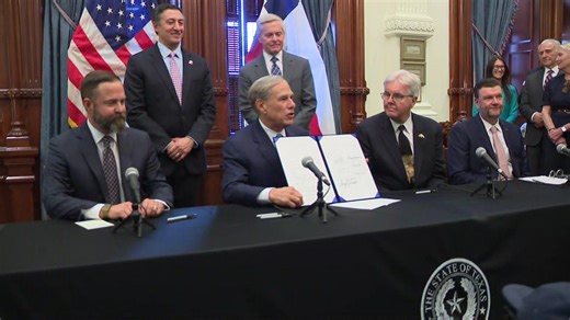 Gov. Greg Abbott signs 'Texas DOGE' bill into law