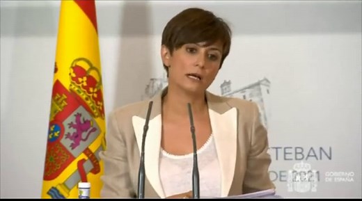 La ministra de Política Territorial y Portavoz del Gobierno, en directo