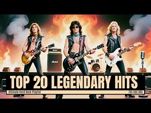 Top 20 Hard Rock Classics 🔥 Legendary Hits from the 70s, 80s & 90s