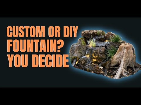 DIY Fountain vs. Custom Limestone Fountain: What’s the Difference?