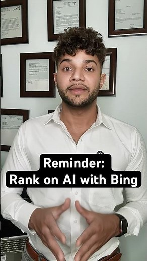 Reminder 6: If Bing Can’t See Your Site, AI Can’t Either #seoupdate #seo #seo2026 #aiseo #bingseo