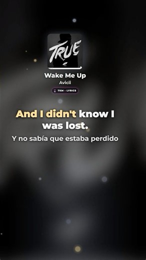 Wake Me Up - Avicii | Letra en español #Shorts