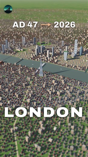 London: 2,000 Years in 50 Seconds