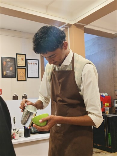 Become a Certified Barista at Aroma Cafe