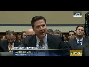 FBI Director James Comey Testifies Regarding Neo-Nazi and Domestic Terror Suspect Andrew Anglin