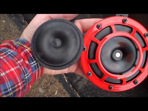 HELLA 3399801 Supertone Horns vs Factory Horns