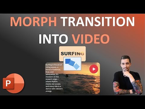PowerPoint Tips - Morph Transition Beginner Tutorial | Example Document Provided