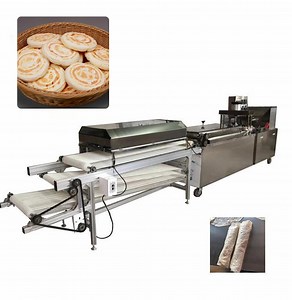 [Hot Item] Commercial Fully-Automatic Flat Bread Roti Cooker Maker Chapati Tortilla Making Machine Price