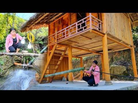 Skills in generating electricity using spring water.