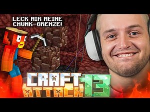 🔥🤤Mein BESTES Nether ABENTEUER! - ES REGNET Antiken Schrott in Craft Attack 13 für uns!