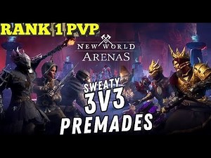 SO EASY TO BE 200 PVP TRACK WITH THIS BUILD - 3v3 Arena Rank1 (Gs/Spear) -New World PvP Montage