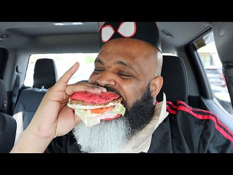 Burger King's NEW Spider-Verse Whopper Review!