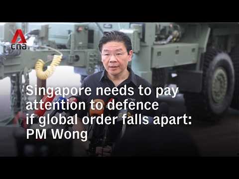 Singapore must be prepared for more conflict, fighting around the world: Lawrence Wong