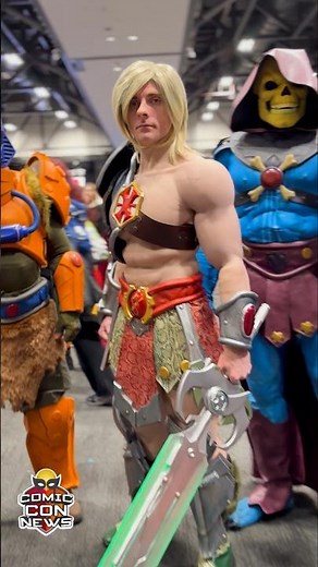 Masters of the Universe He-Man, Skeletor & Man-At-Arms #shorts #mastersoftheuniverse #heman #cosplay