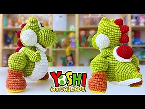 🧶 YOSHI Amigurumi: Pattern Update for your MARIO BROS Collection