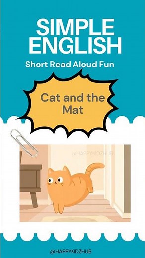 Learn to Read | Cat Sat on Mat | Phonics Story for Kids | Simple English