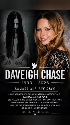 🕊️ Samara from The Ring is dead – Actress dies at 35 #short #rip