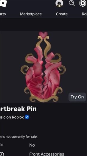 ( New Free Item ) How To Get Heartbreak Pin ROBLOX ( 2026 ) DeanOfficial YT