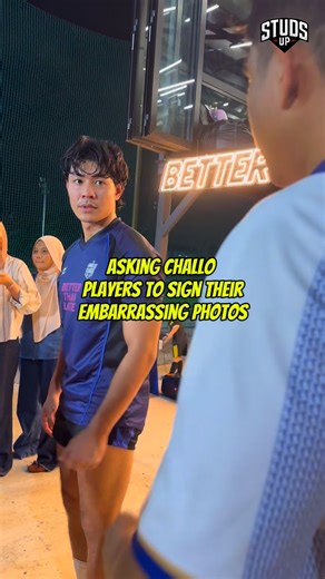 Studs Up SG on Instagram: "Win signed Challo FC pics + a signed jersey 😮‍🔥 Like, follow @studs_up.sg & repost this video to stand a chance! Thats all! Good luck ⚽️🔥 #football #fyp #footballmemes #singapore #sg #reels #sgfootball #soccer #funny #challofc"