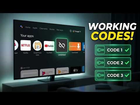 These 3 Working Unlinked Codes Changed My Google TV!
