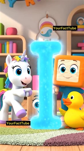 YourFactTube on Instagram: "Learning the alphabet was never this fun! ✨ Today we’re teaching kids how to spell the letter “I” in the simplest, cutest, and most engaging way possible. From identifying the letter… to learning its sound… to using it in words — this reel helps kids understand and remember the letter “I” instantly! 🔤💡 Whether your child is a toddler, preschooler, or early learner, this short and fun lesson makes spelling easy, exciting, and full of imagination. Because learning sho