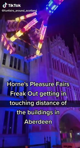 Exploring Funfair Rides at Horne's Pleasure Fairs in Aberdeen