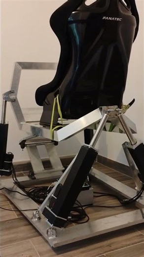 sim motion 4dof simulator frameset testing gaming racing