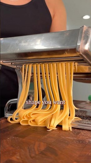 How to make pasta from scratch