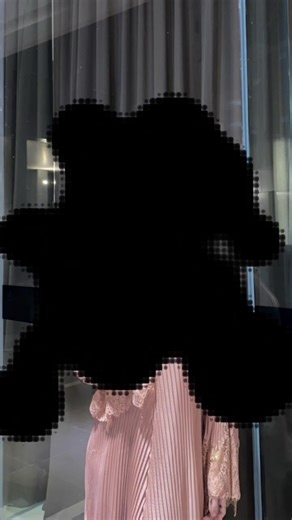 Peach-Colored Dress Style Inspiration in Urban Setting