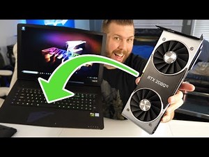 RTX 2080 Ti + Gaming Laptop = INSANE GAMING SETUP???