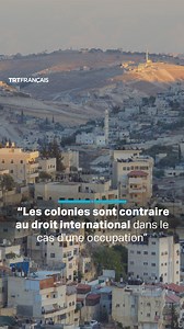 Israël annonce un programme de construction de 3 500 logements dans les colonies en Cisjordanie occupée. Mais saviez-vous que ces colonies sont illégales au regard du droit international ? Eclairage avec Jean-Paul Chagnollaud, Président de l’iReMMO | TRT Français