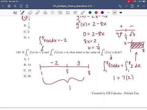 AP Calculus AB Review - Unit 6 MCQ