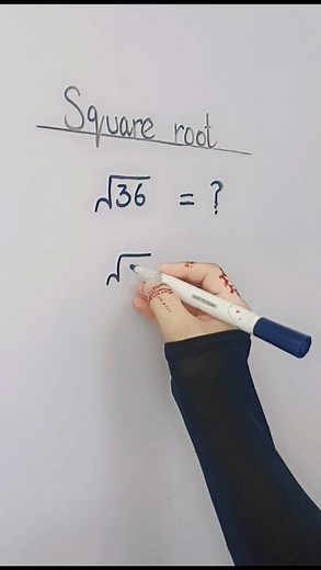 How to Find the Square Root of a Number Easily#maths #education #learnwithmeshaim