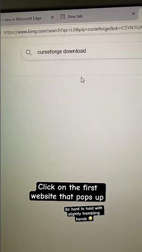 Tutorial how to install Curseforge (ᵔᗜᵔ◍) 2026 #fyp #tutorial