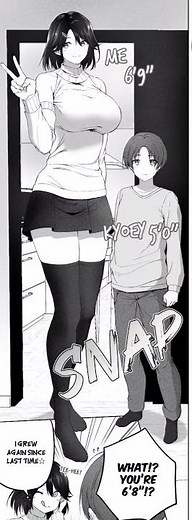 7 - tall girl friend cómic