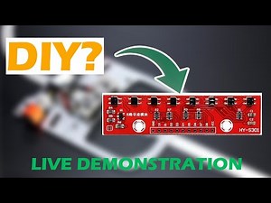 DIY LINE FOLLOWER SENSOR ?? | 8ch Analog Line sensor | QRE1113
