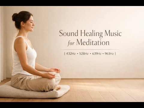Sound Healing Music for Meditation | 432Hz • 528Hz • 639Hz • 963Hz