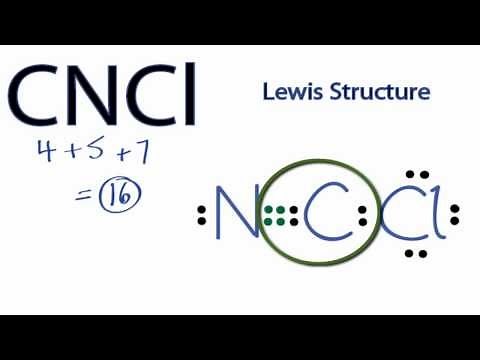 CNCl Lewis Structure: How to Draw the Lewis Structure for CNCl