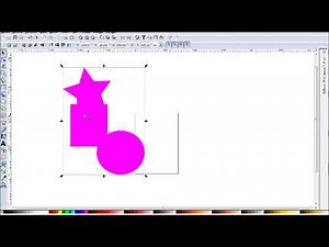 how to unite 2 or more objects into one in inkscape